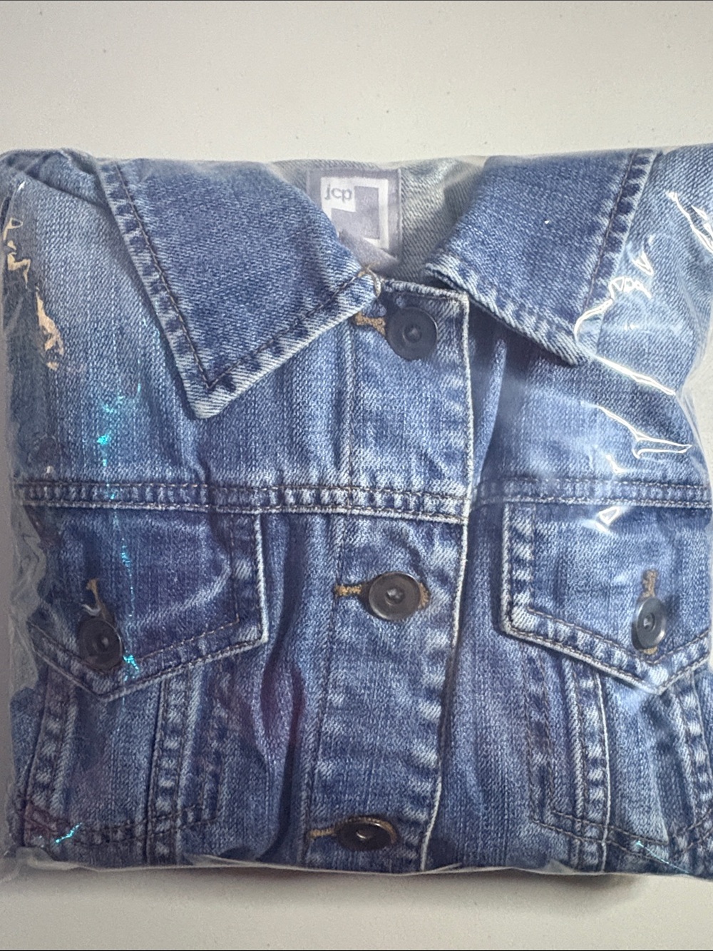 Women’s JCPenney (L) Light Blue Denim Jacket